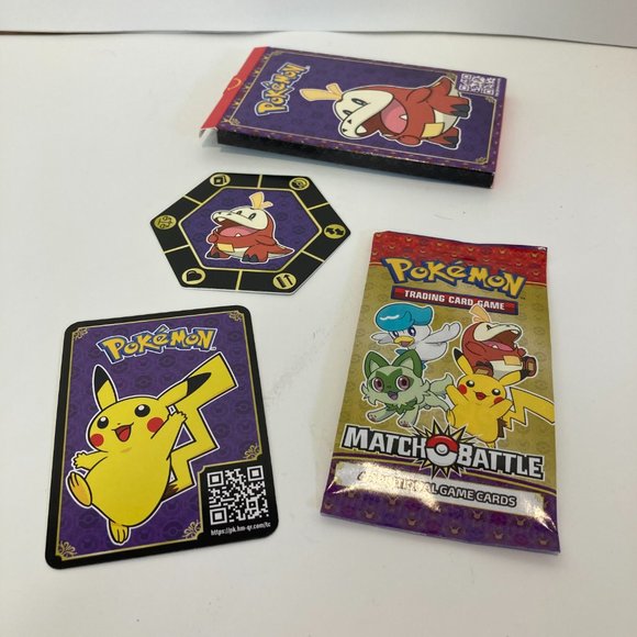Pokémon Match Battle McDonalds Promo Sealed Booster Card New Factory Sealed 2023 - Picture 1 of 6